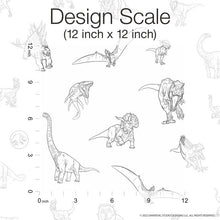 Load image into Gallery viewer, Jurassic World Dinosaurs Peel + Stick Wallpaper