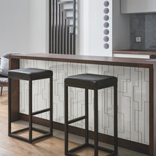 Load image into Gallery viewer, Geometric Circuits Peel + Stick Wallpaper