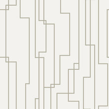 Load image into Gallery viewer, Geometric Circuits Peel + Stick Wallpaper