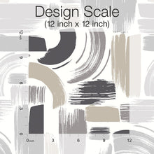 Load image into Gallery viewer, Modern Brushstrokes Peel + Stick Wallpaper