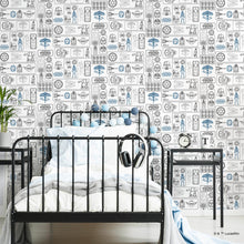 Load image into Gallery viewer, Star Wars Pictogram Peel + Stick Wallpaper