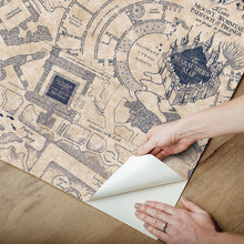 Load image into Gallery viewer, Harry Potter Marauder's Map Peel + Stick Wallpaper