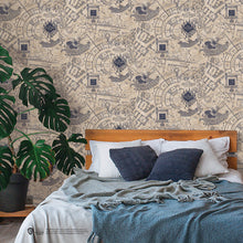 Load image into Gallery viewer, Harry Potter Marauder's Map Peel + Stick Wallpaper