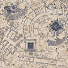 Load image into Gallery viewer, Harry Potter Marauder's Map Peel + Stick Wallpaper