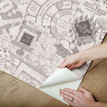 Load image into Gallery viewer, Harry Potter Marauder's Map Peel + Stick Wallpaper