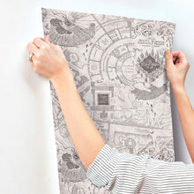 Load image into Gallery viewer, Harry Potter Marauder's Map Peel + Stick Wallpaper