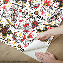 Load image into Gallery viewer, Stranger Things "Hellfire Club" Peel + Stick Wallpaper