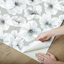 Load image into Gallery viewer, Tamara Day Hawthorn Blossom Peel + Stick Wallpaper