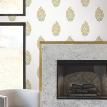 Load image into Gallery viewer, Tamara Day Dutch Floral Peel + Stick Wallpaper