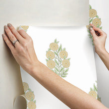 Load image into Gallery viewer, Tamara Day Dutch Floral Peel + Stick Wallpaper