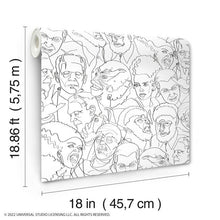 Load image into Gallery viewer, Classic Universal Monsters Peel + Stick Wallpaper