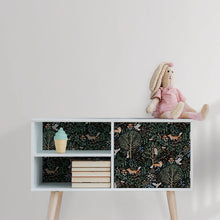Load image into Gallery viewer, Clara Jean Folklore Forest Peel + Stick Wallpaper