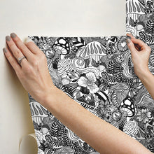 Load image into Gallery viewer, Mushroom Magic Peel + Stick Wallpaper
