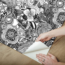 Load image into Gallery viewer, Mushroom Magic Peel + Stick Wallpaper