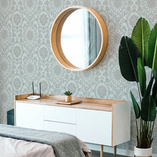 Load image into Gallery viewer, Boho Baroque Damask Peel + Stick Wallpaper