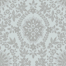 Load image into Gallery viewer, Boho Baroque Damask Peel + Stick Wallpaper