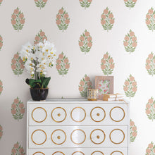 Load image into Gallery viewer, Tamara Day Dutch Floral Peel + Stick Wallpaper