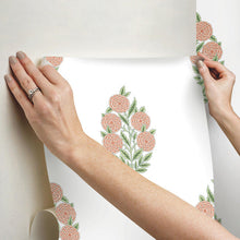 Load image into Gallery viewer, Tamara Day Dutch Floral Peel + Stick Wallpaper