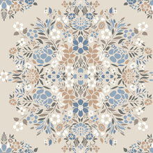 Load image into Gallery viewer, Medallion Floral Peel + Stick Wallpaper