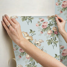 Load image into Gallery viewer, Waverly Emma's Garden Peel + Stick Wallpaper
