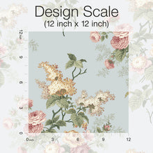 Load image into Gallery viewer, Waverly Emma's Garden Peel + Stick Wallpaper
