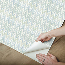 Load image into Gallery viewer, Waverly Heartbeat Peel + Stick Wallpaper