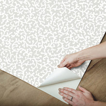 Load image into Gallery viewer, Waverly Savoy Peel + Stick Wallpaper