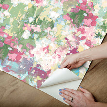 Load image into Gallery viewer, Waverly Abstract Garden Peel + Stick Wallpaper