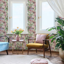 Load image into Gallery viewer, Waverly Abstract Garden Peel + Stick Wallpaper