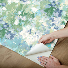 Load image into Gallery viewer, Waverly Abstract Garden Peel + Stick Wallpaper