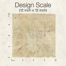 Load image into Gallery viewer, Game of Thrones Map Peel + Stick Wallpaper