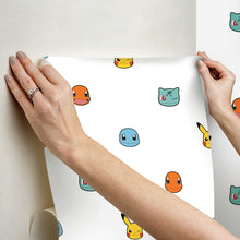 Load image into Gallery viewer, Pokémon Character Faces Peel + Stick Wallpaper