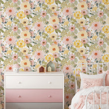 Load image into Gallery viewer, Clara Jean Southern Charm Forest Peel + Stick Wallpaper