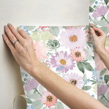 Load image into Gallery viewer, Clara Jean Southern Charm Forest Peel + Stick Wallpaper