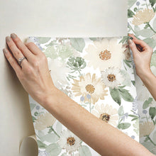 Load image into Gallery viewer, Clara Jean Southern Charm Forest Peel + Stick Wallpaper