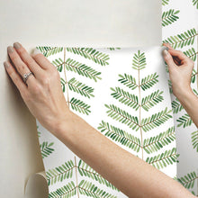 Load image into Gallery viewer, Cat Coquillette Leaflets Peel + Stick Wallpaper