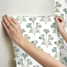 Load image into Gallery viewer, Cat Coquillette Gingko Peel + Stick Wallpaper