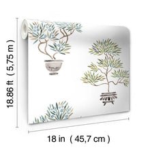 Load image into Gallery viewer, Cat Coquillette Bonsai Peel + Stick Wallpaper