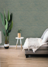 Load image into Gallery viewer, Dimensional Grasscloth Peel + Stick Wallpaper