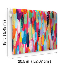 Load image into Gallery viewer, EttaVee Brushstroke Peel + Stick Wallpaper