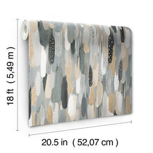 Load image into Gallery viewer, EttaVee Brushstroke Peel + Stick Wallpaper