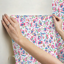 Load image into Gallery viewer, EttaVee Brushstroke Leopard Peel + Stick Wallpaper
