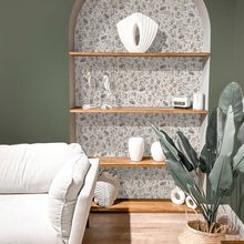 Load image into Gallery viewer, EttaVee Brushstroke Leopard Peel + Stick Wallpaper