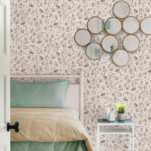 Load image into Gallery viewer, EttaVee Brushstroke Leopard Peel + Stick Wallpaper