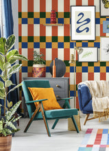 Load image into Gallery viewer, Emily Rayna Framework Peel + Stick Wallpaper