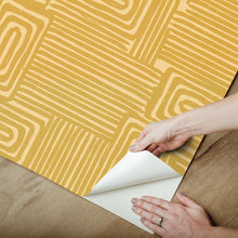 Load image into Gallery viewer, Emily Rayna Pathways Peel + Stick Wallpaper