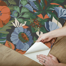 Load image into Gallery viewer, Poppy Fields Peel + Stick Wallpaper