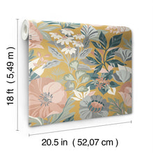 Load image into Gallery viewer, Poppy Fields Peel + Stick Wallpaper