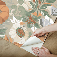 Load image into Gallery viewer, Poppy Fields Peel + Stick Wallpaper