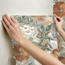 Load image into Gallery viewer, Poppy Fields Peel + Stick Wallpaper